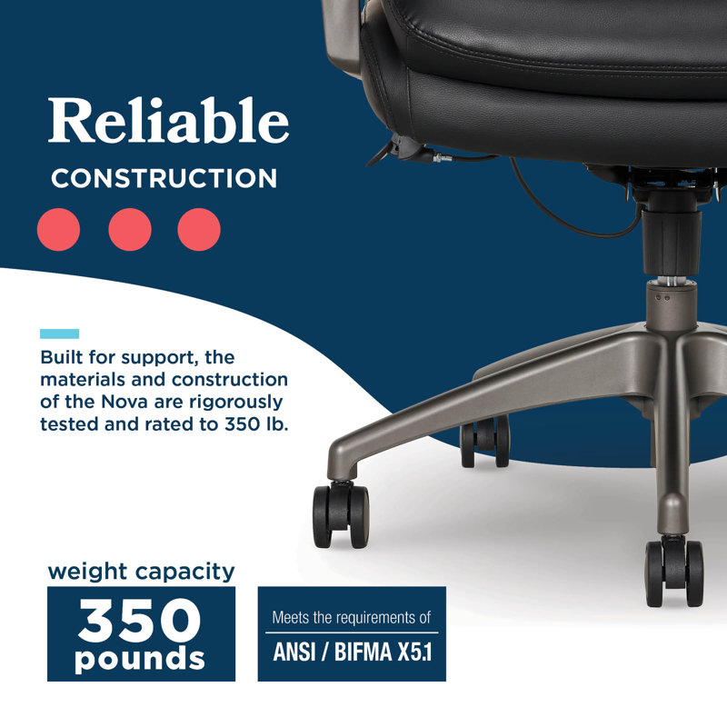 La-Z-Boy® Nova Executive Office Chair, Patented AIR
